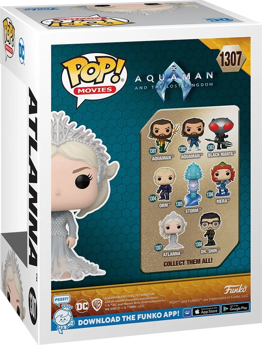 Funko Pop Movies Aquaman Atlanna - 67571