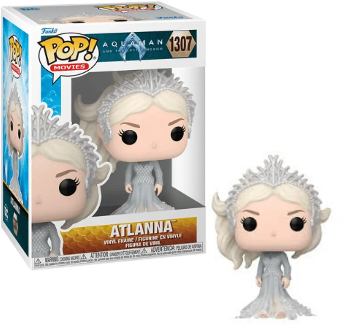 Funko Pop Movies Aquaman Atlanna - 67571 - afbeelding 6 van 6
