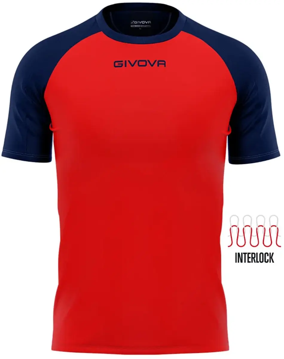 Givova Capo Sportshirt - 3XL Rood