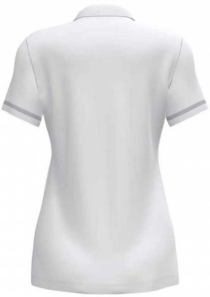 Joma Championship Vi Poloshirt Vrouw L - Wit/Grijs