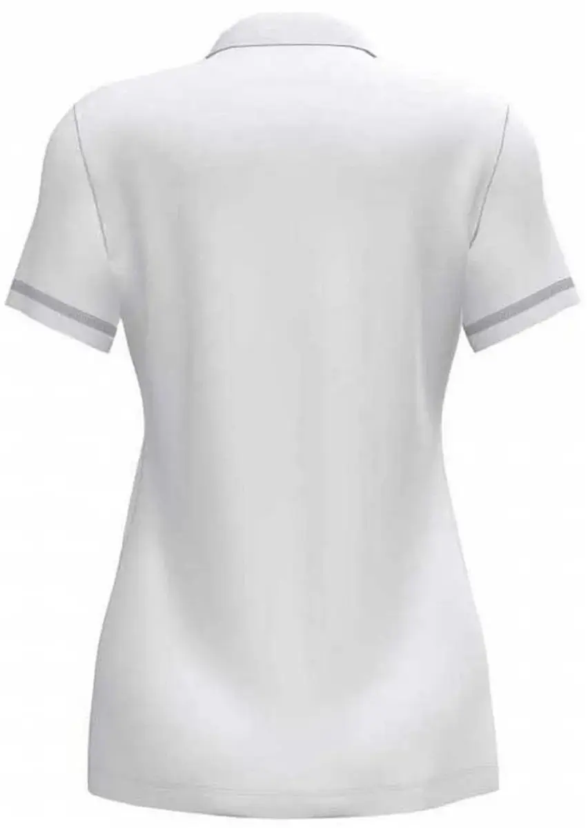 Joma Championship Vi Poloshirt Vrouw L - Wit/Grijs