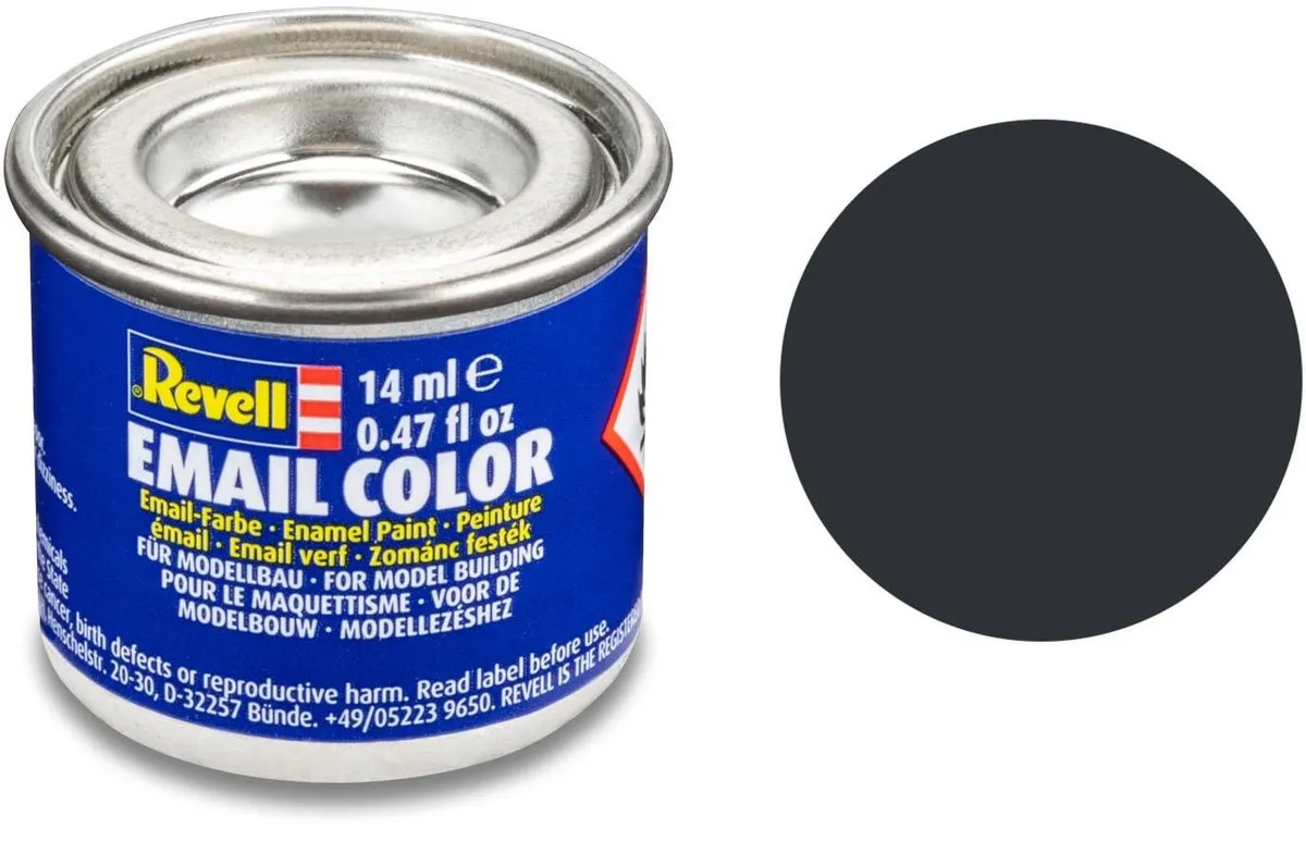 Revell Enamel Verf #9 Anthracite Grey 14ml - Matt