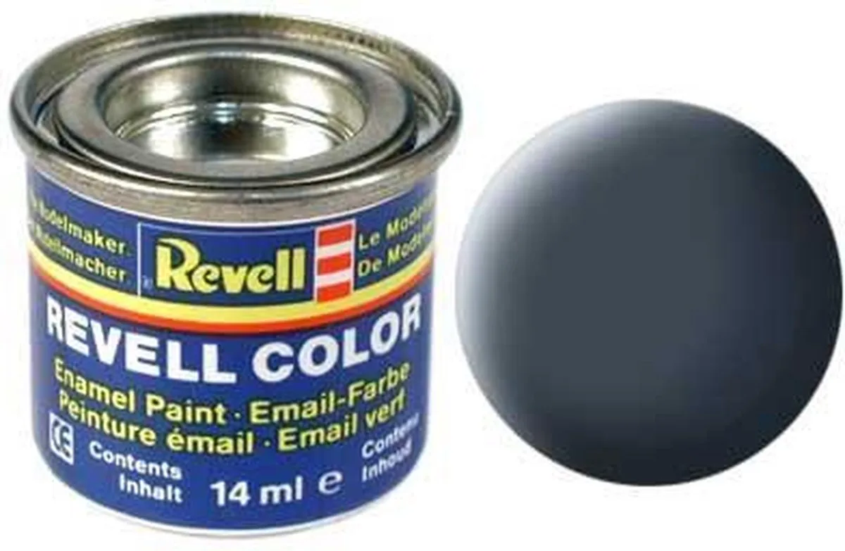 Revell Enamel Verf #9 Anthracite Grey 14ml - Matt