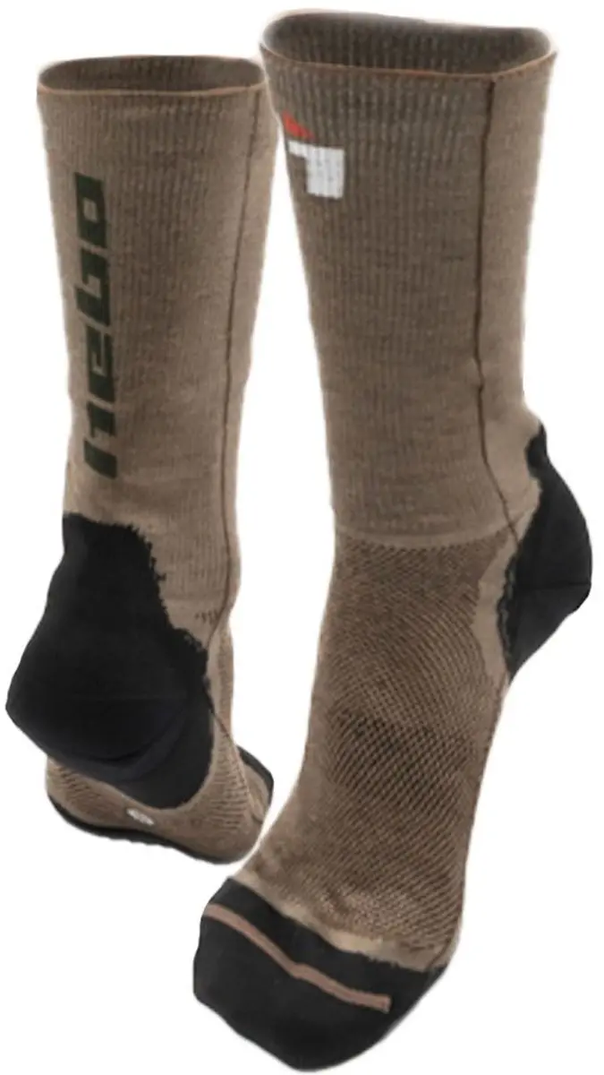 Hebo Calf Solid Sokken Groen EU 38-42 Man