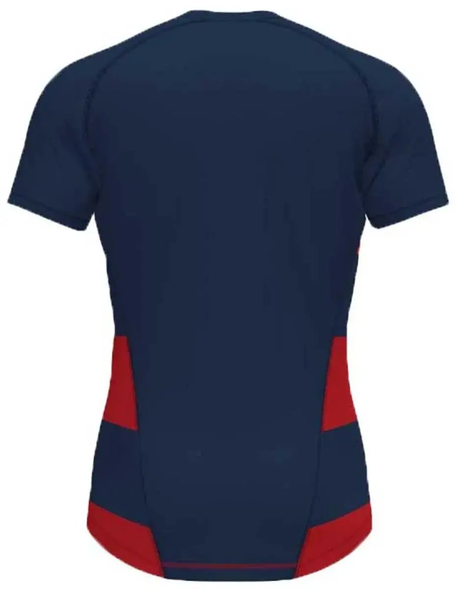 Joma Prorugby II T-shirt - 4-6 jaar - Dark Navy/Red