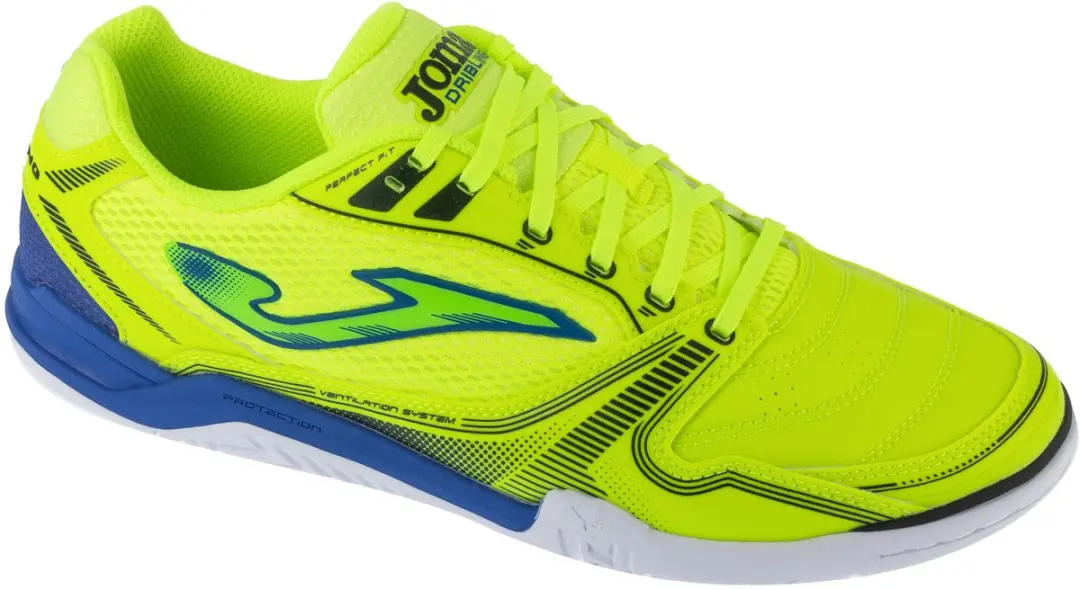 Joma Dribling 25 DRIW IN, Mannen, Geel, Indoorschoenen, maat: 42