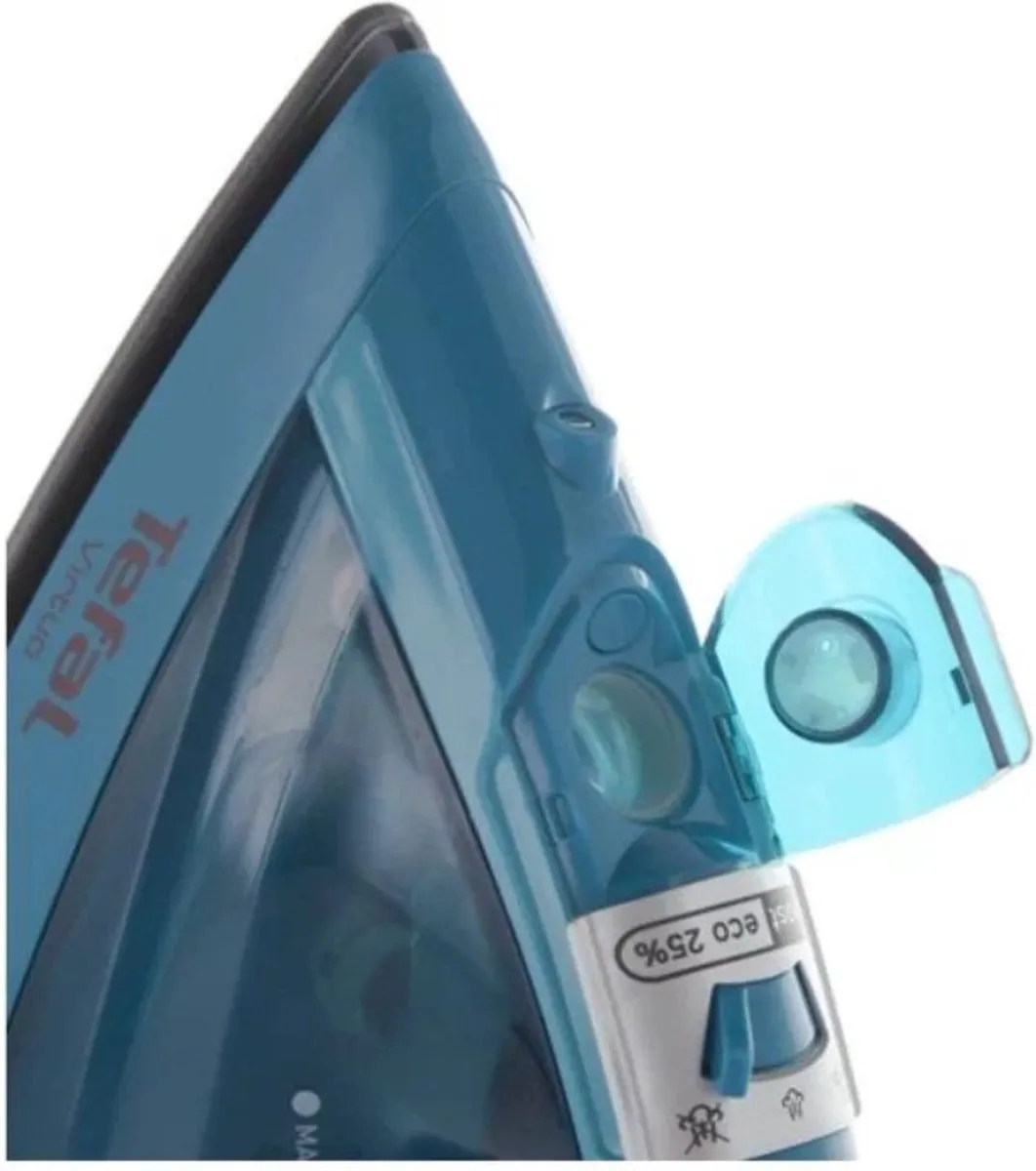 Tefal Virtuo FV1712EO Stoomstrijkijzer 2500W - Turquoise