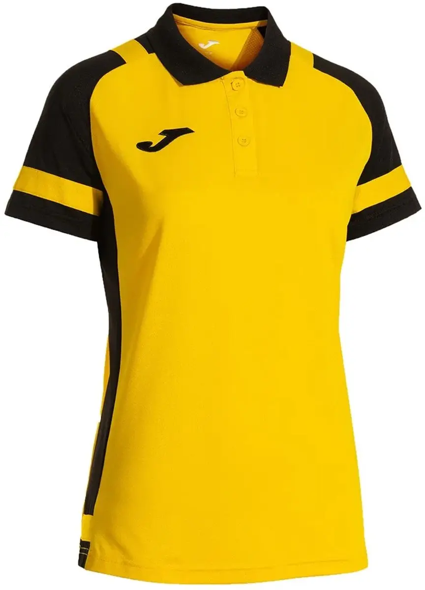 Joma Lider Korte Mouw Poloshirt Geel S Vrouw