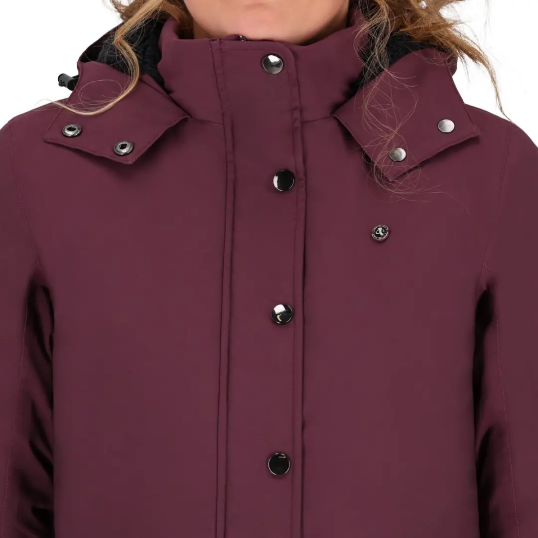 QHP Winterjas Maelynn - 36 - Rood - afbeelding 4 van 6
