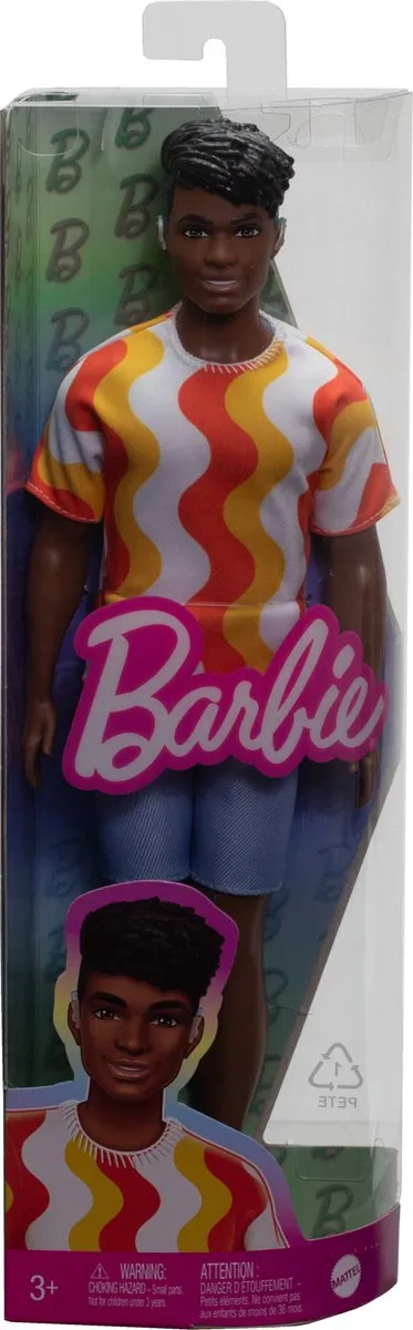 Barbie Fashionistas Ken Pop HRH23 - Meerkleurig