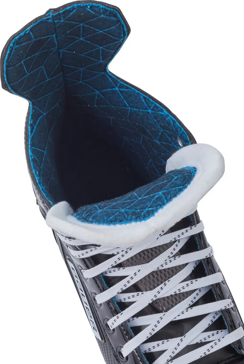 Bauer X-LP IJshockeyschaats Junior 38.5 - Zwart/Wit/Blauw