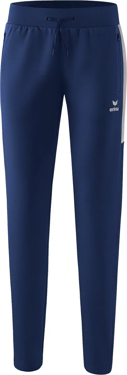 Erima Squad Worker Trainingsbroek Dames - Maat 34 - Marine/Zilver