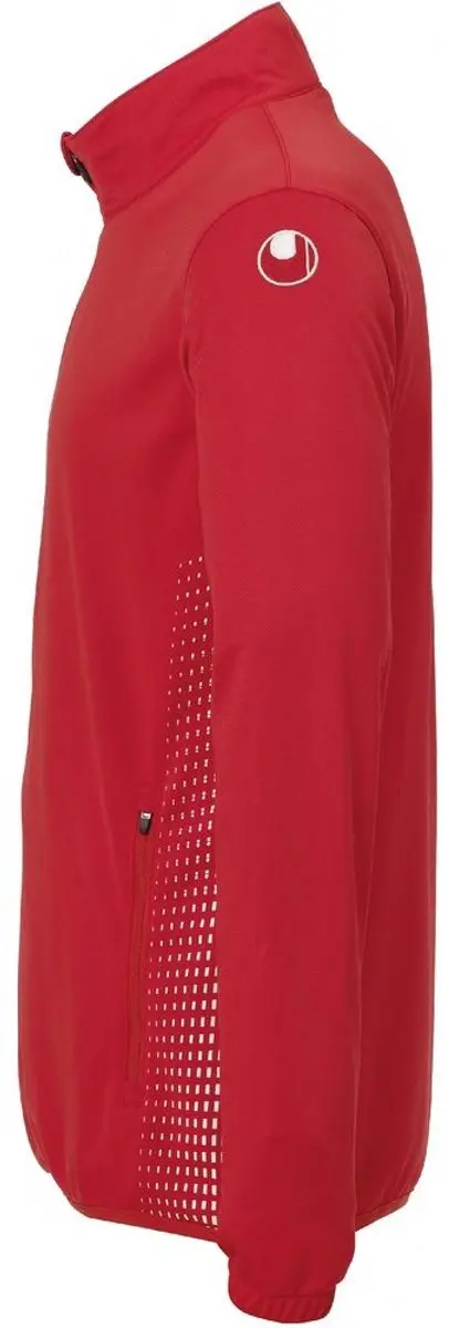 Uhlsport Score Trainingsjas Kind - Maat 128 - Rood/Wit