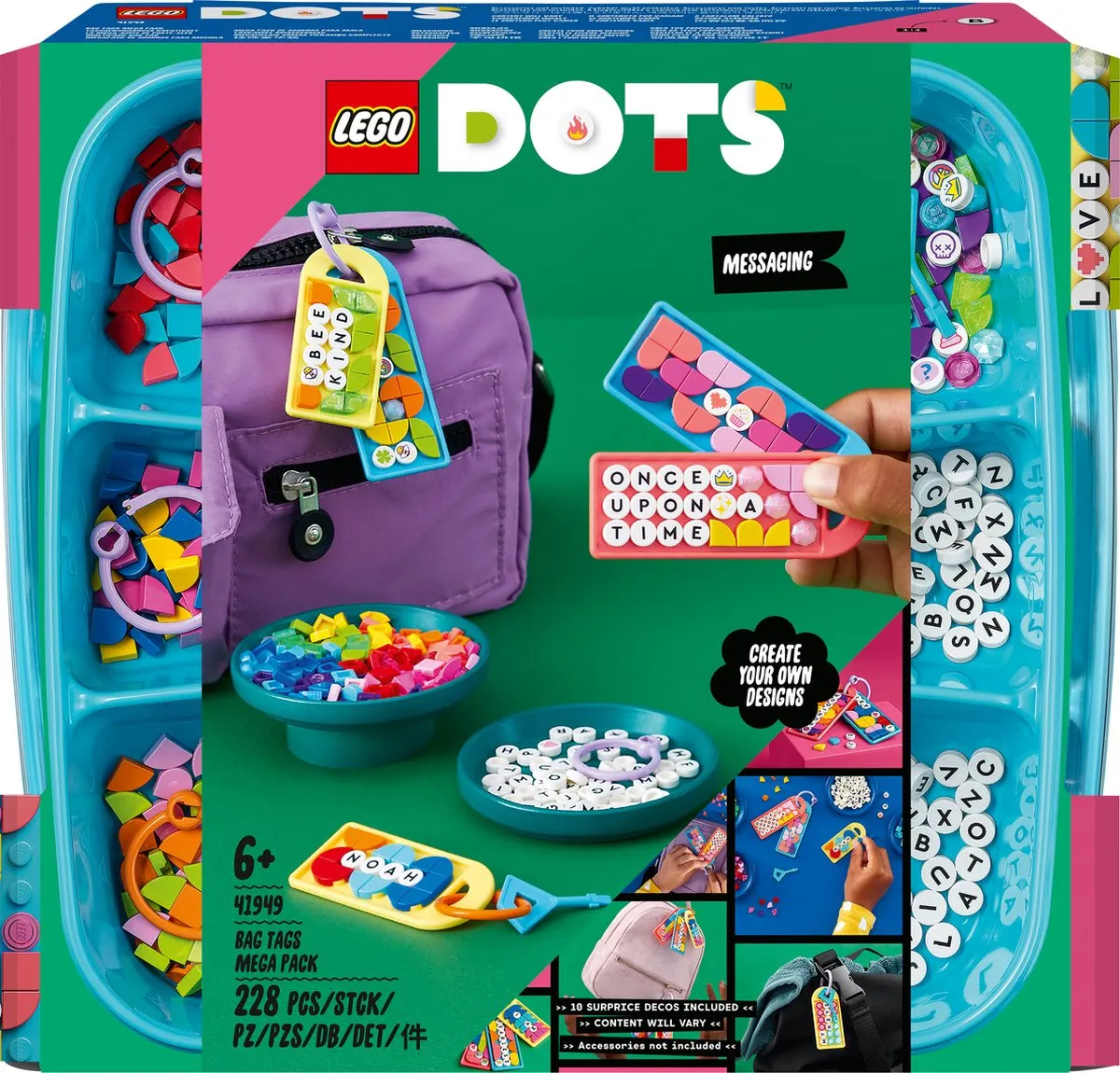 LEGO DOTS Taslabels Megapack 41949