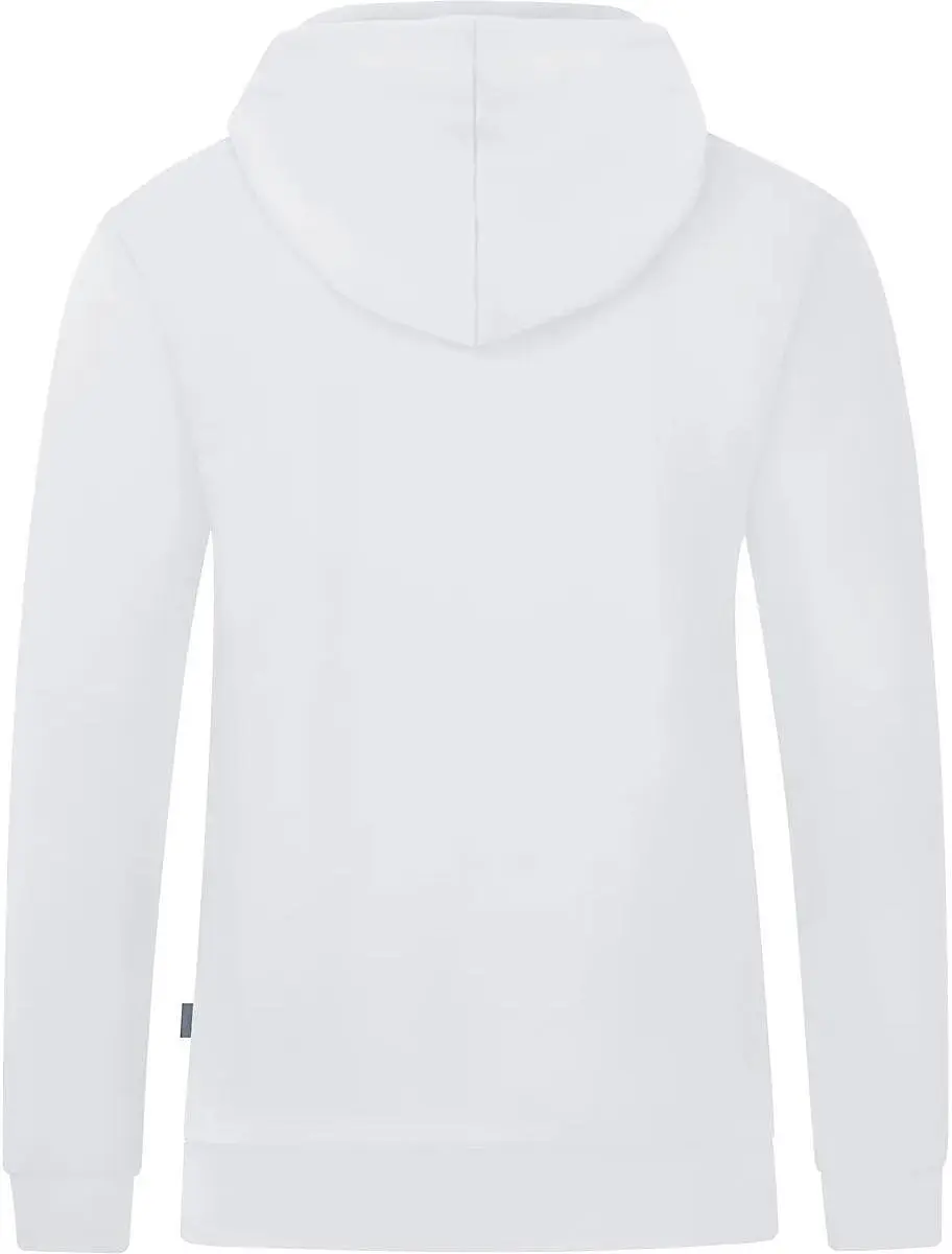 JAKO Organic Jas Met Kap Dames 38 - Wit