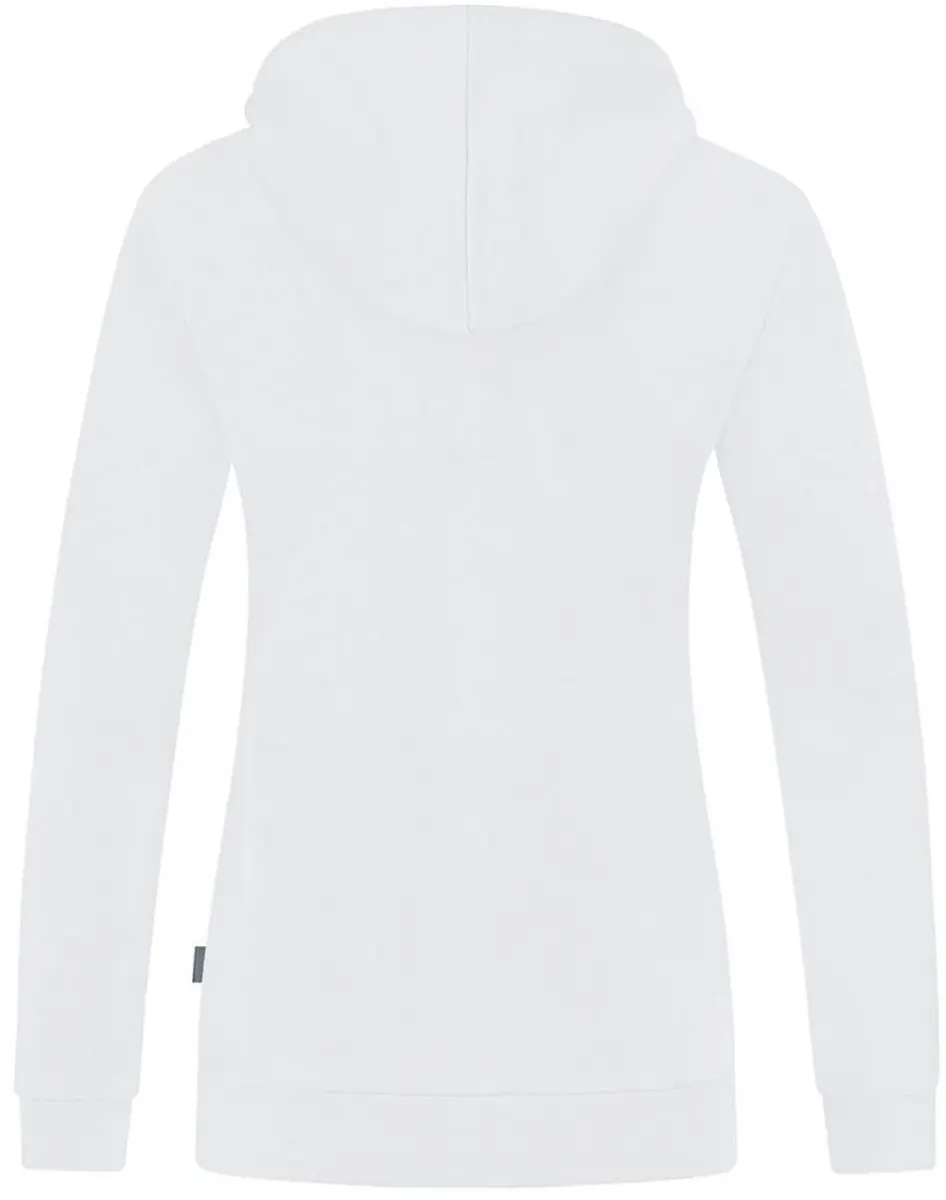 JAKO Organic Jas Met Kap Dames 38 - Wit
