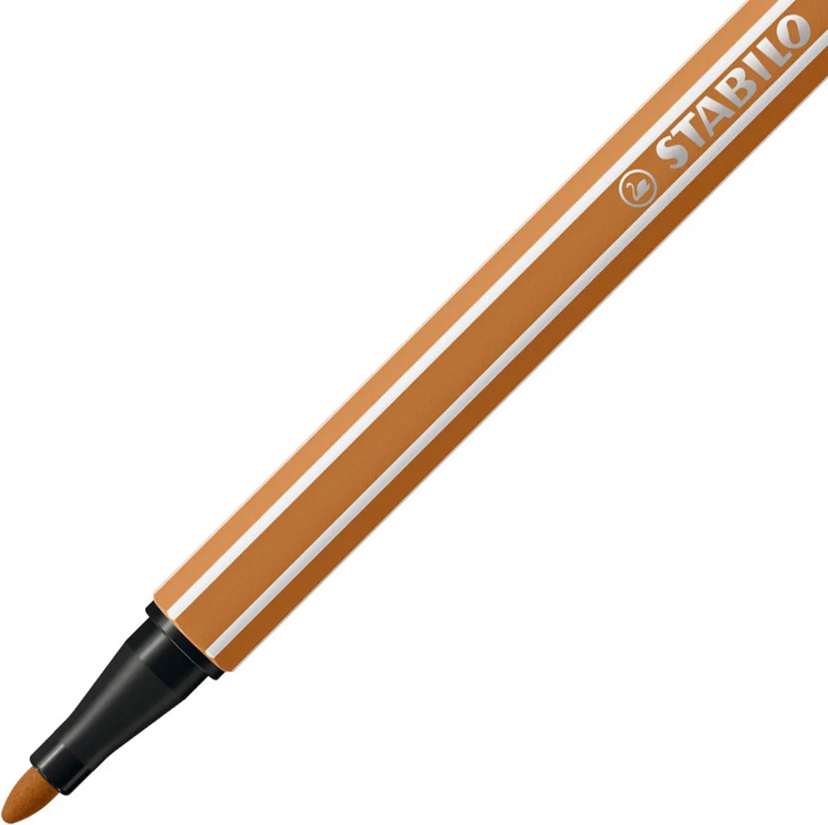 STABILO Pen 68 Premium Viltstift - Donker Oker - 10 Stuks