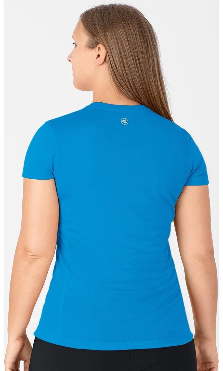 JAKO Run 2.0 T-Shirt Dames - Lichtblauw M46