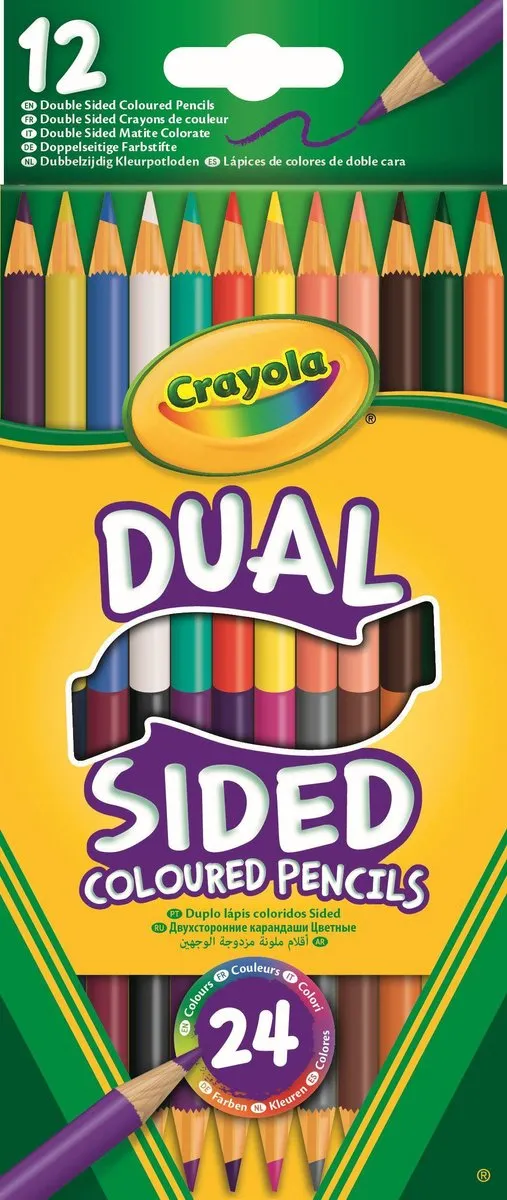 Crayola Duo-kleurpotloden 24 Kleuren
