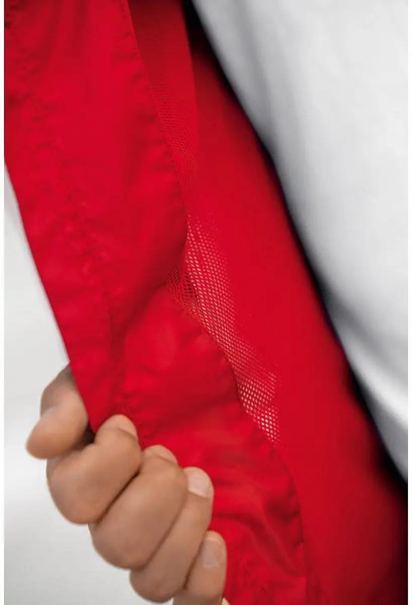 Erima Team Allweather Jas Junior 140 - Rood