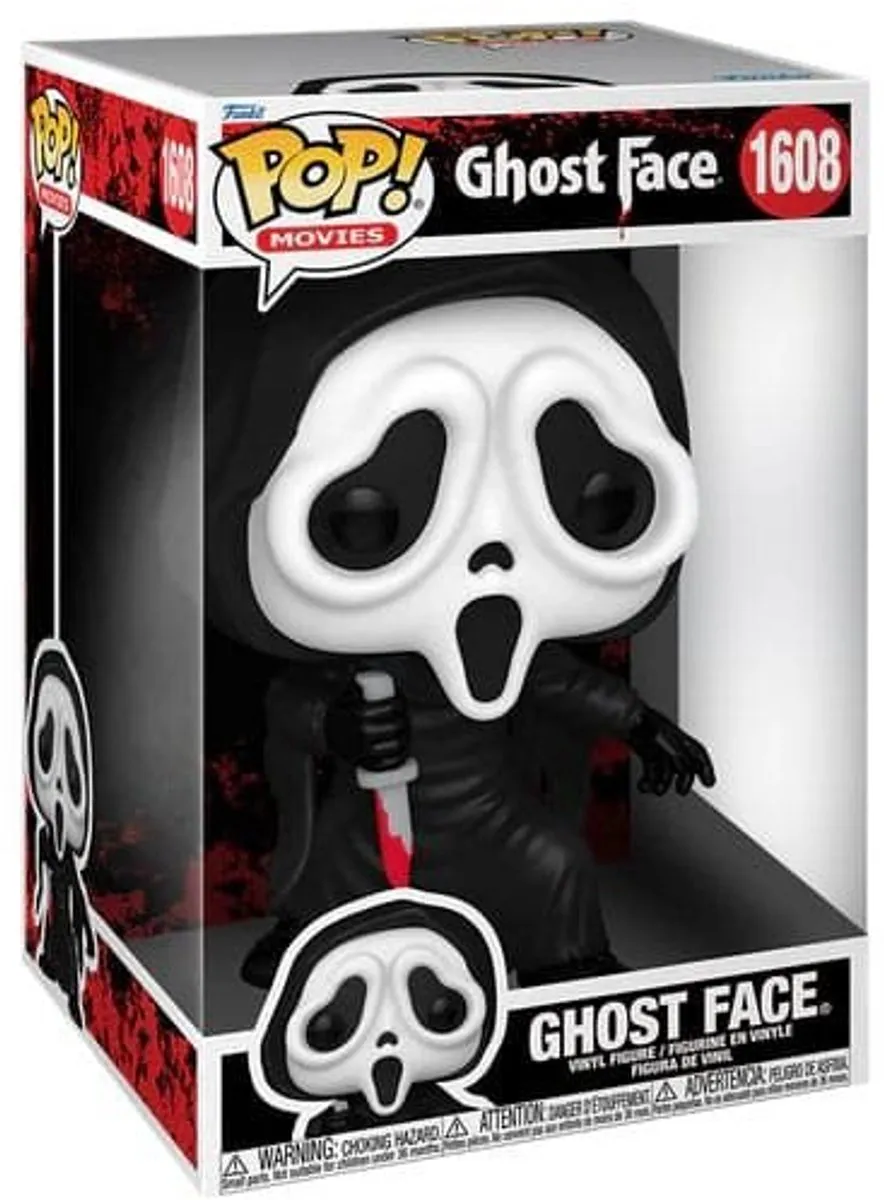 Funko Pop! Ghostface Figuur 25cm - Multicolor