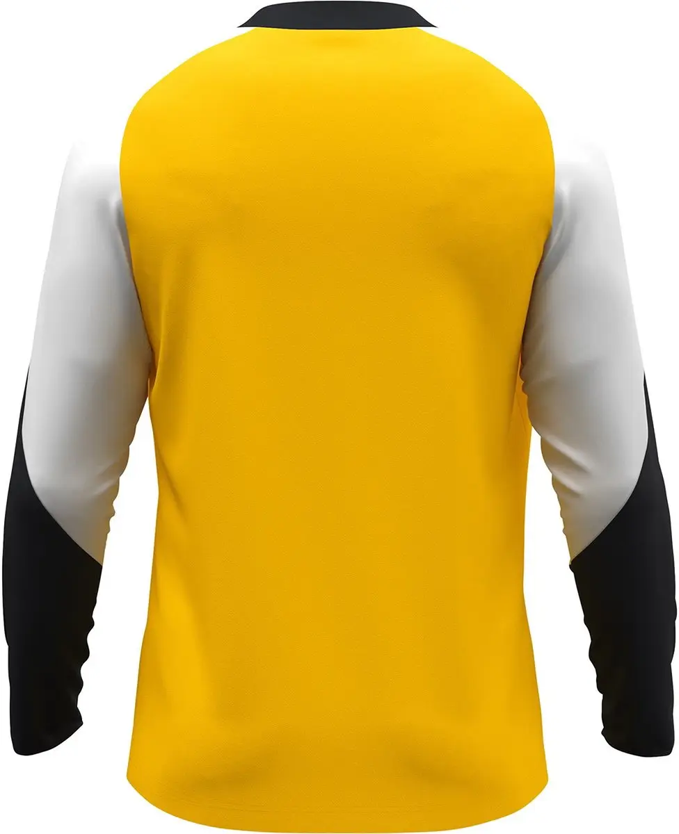 Jako Dynamic Longsleeve Kinderen 140 - Geel/Wit/Zwart
