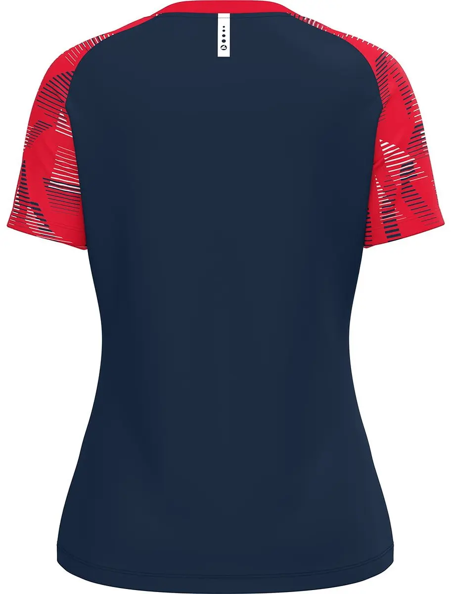 JAKO Sonic T-Shirt Dames 38 - Marine/Rood
