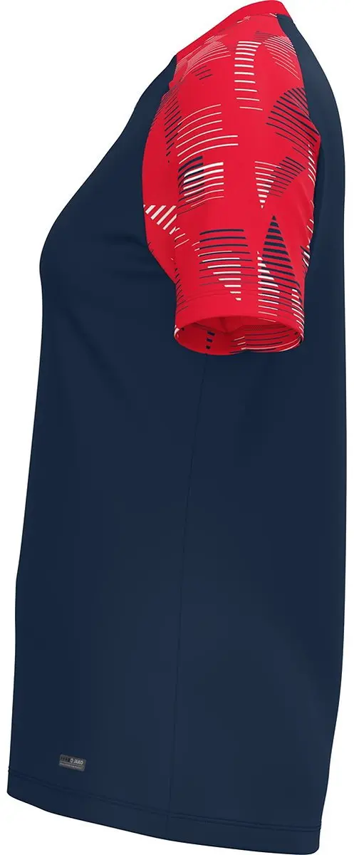 JAKO Sonic T-Shirt Dames 38 - Marine/Rood