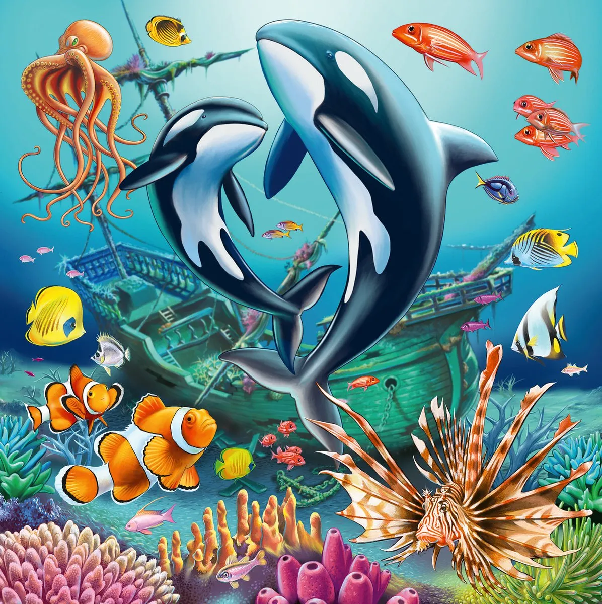 Ravensburger Betoverende Onderwaterwereld Puzzel - 147 Stuks - Multicolor
