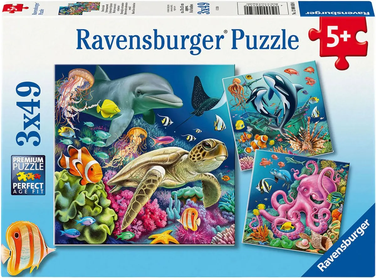 Ravensburger Betoverende Onderwaterwereld Puzzel - 147 Stuks - Multicolor