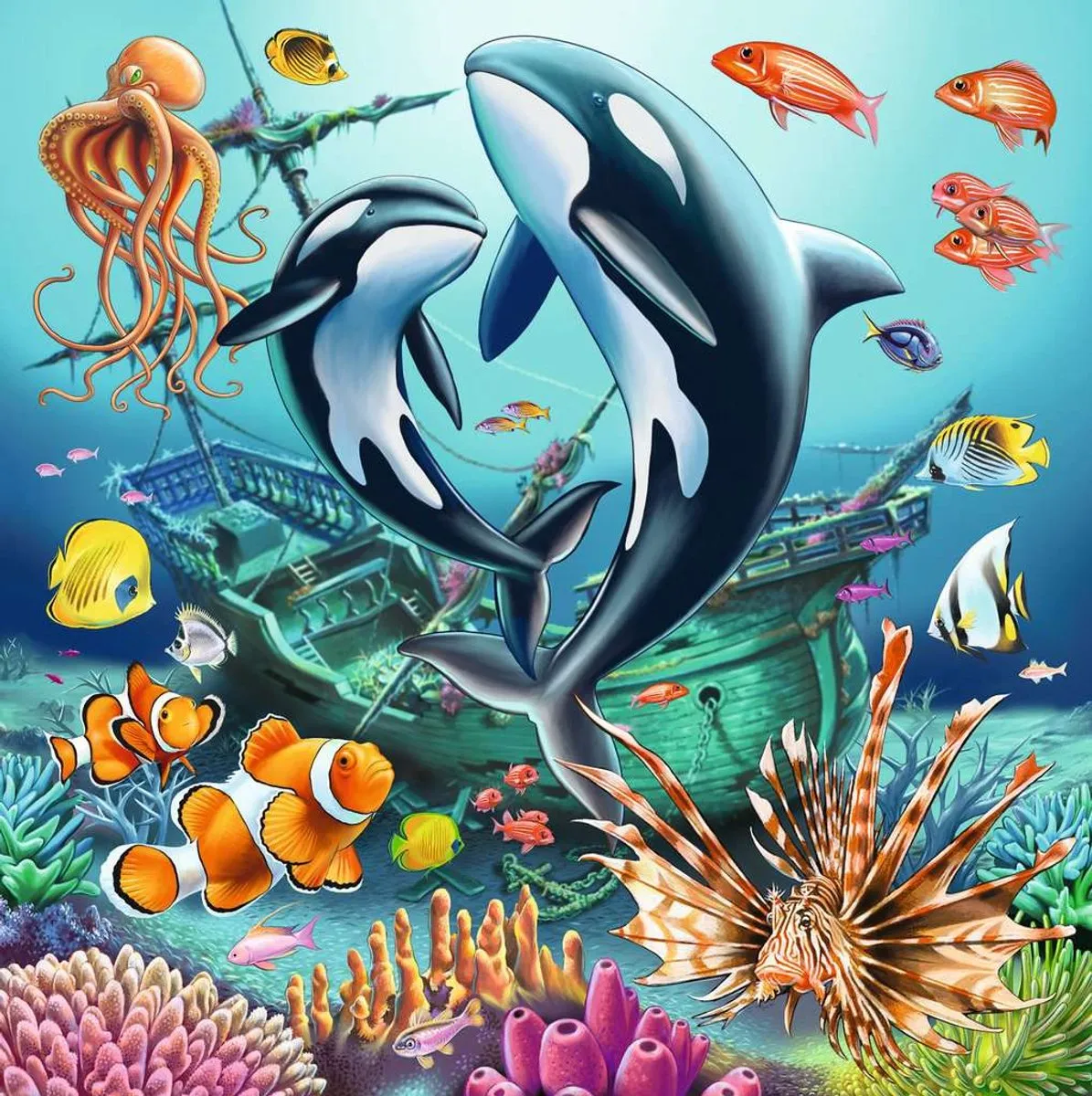 Ravensburger Betoverende Onderwaterwereld Puzzel - 147 Stuks - Multicolor - afbeelding 6 van 6