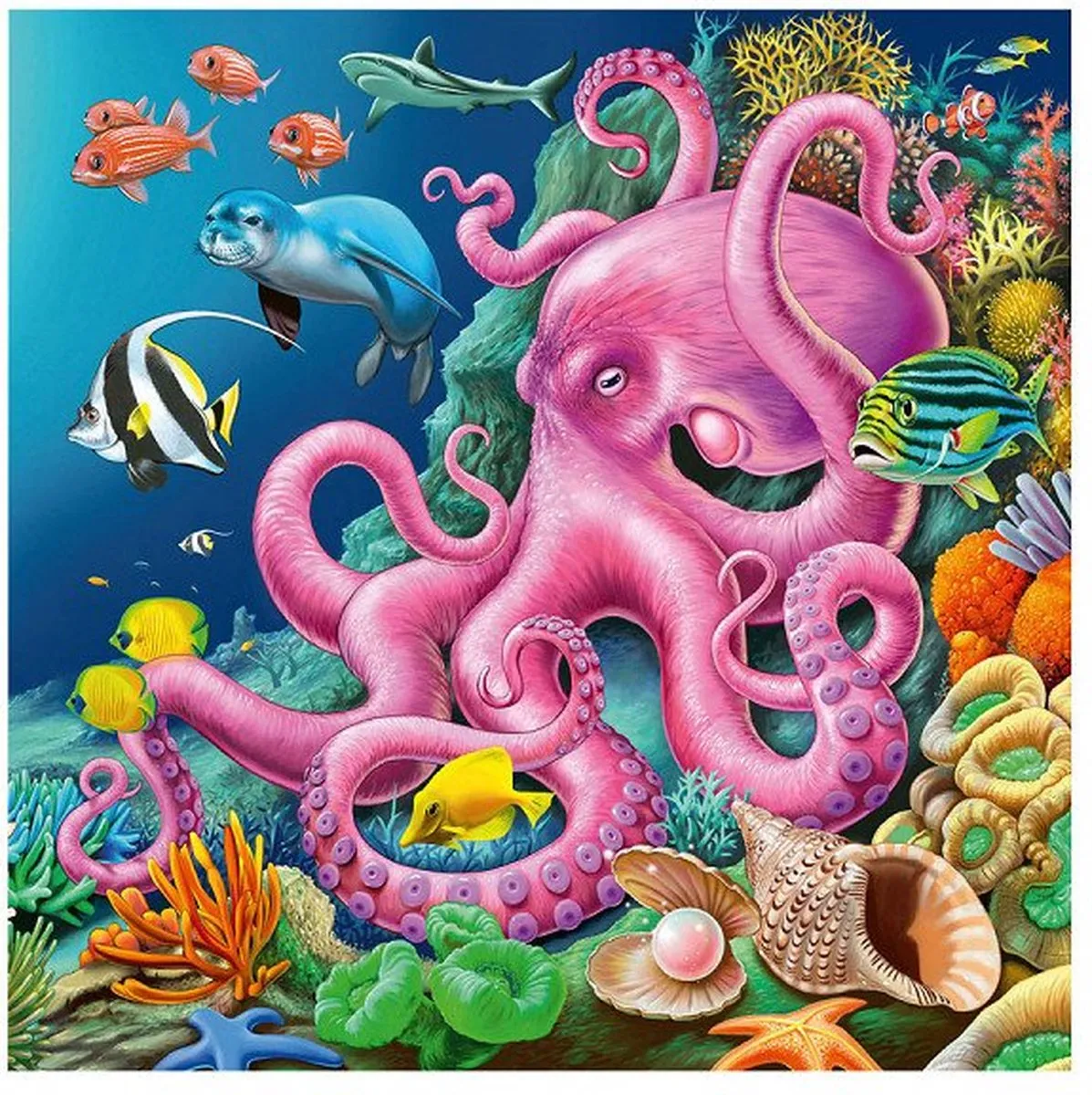 Ravensburger Betoverende Onderwaterwereld Puzzel - 147 Stuks - Multicolor
