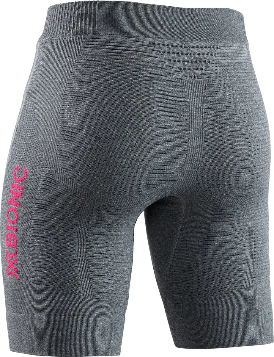 X-Bionic Invent 4.0 Hardloopshort M - Opaalzwart/Arctisch wit - afbeelding 4 van 6