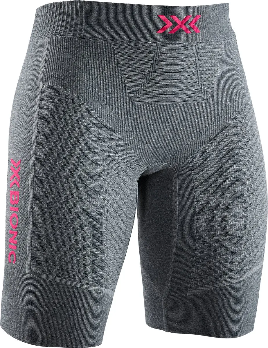 X-Bionic Invent 4.0 Hardloopshort M - Opaalzwart/Arctisch wit - afbeelding 6 van 6