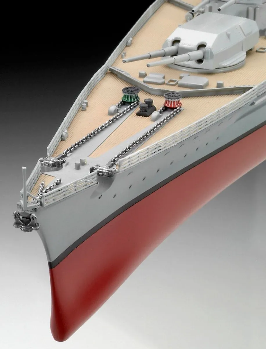 Revell 05040 Modelbouwpakket Battleship Bismarck 1:350 - 659 Onderdelen