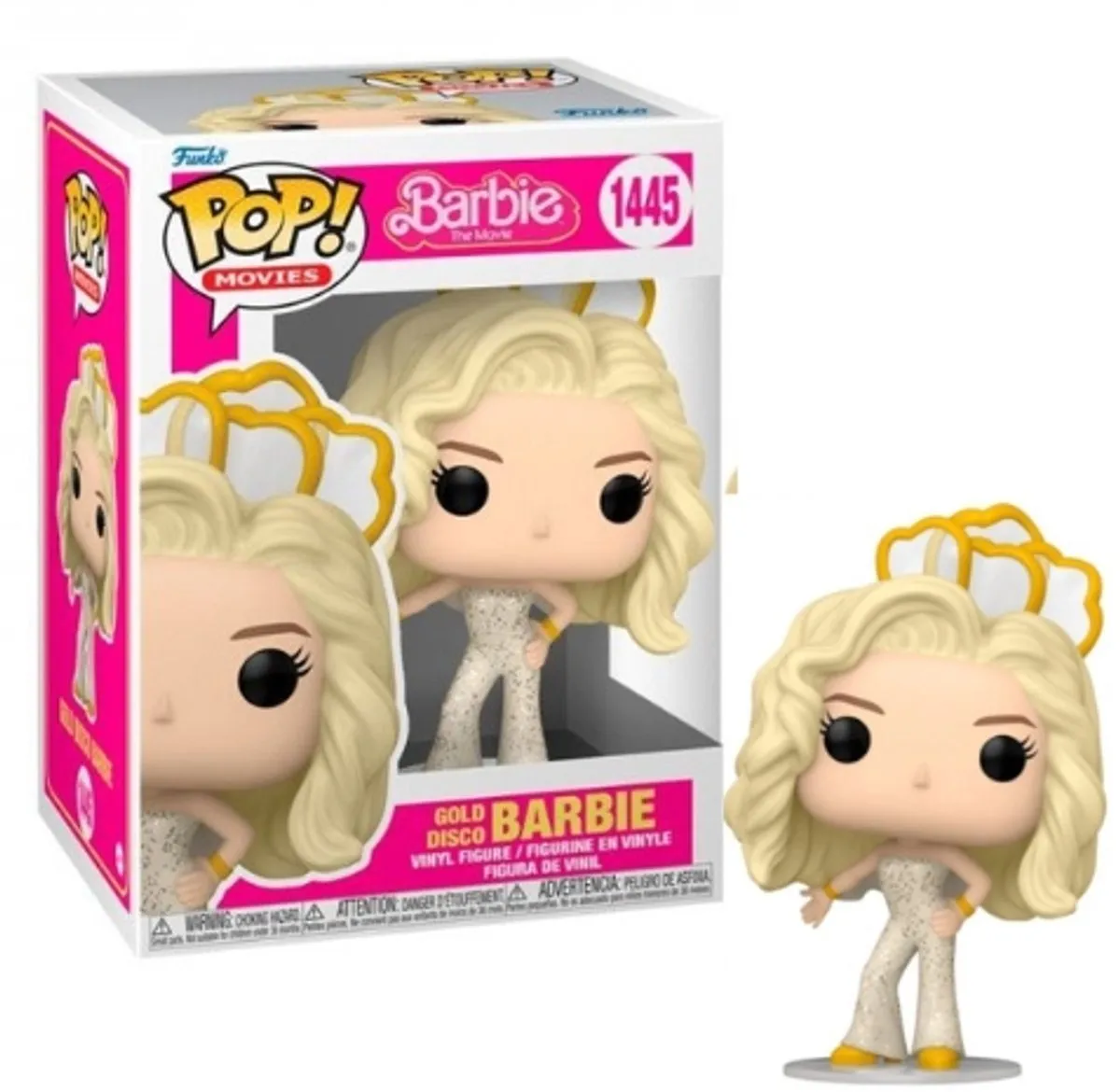 Funko Pop Movies Gold Disco Barbie #1445 - Multi - afbeelding 5 van 6