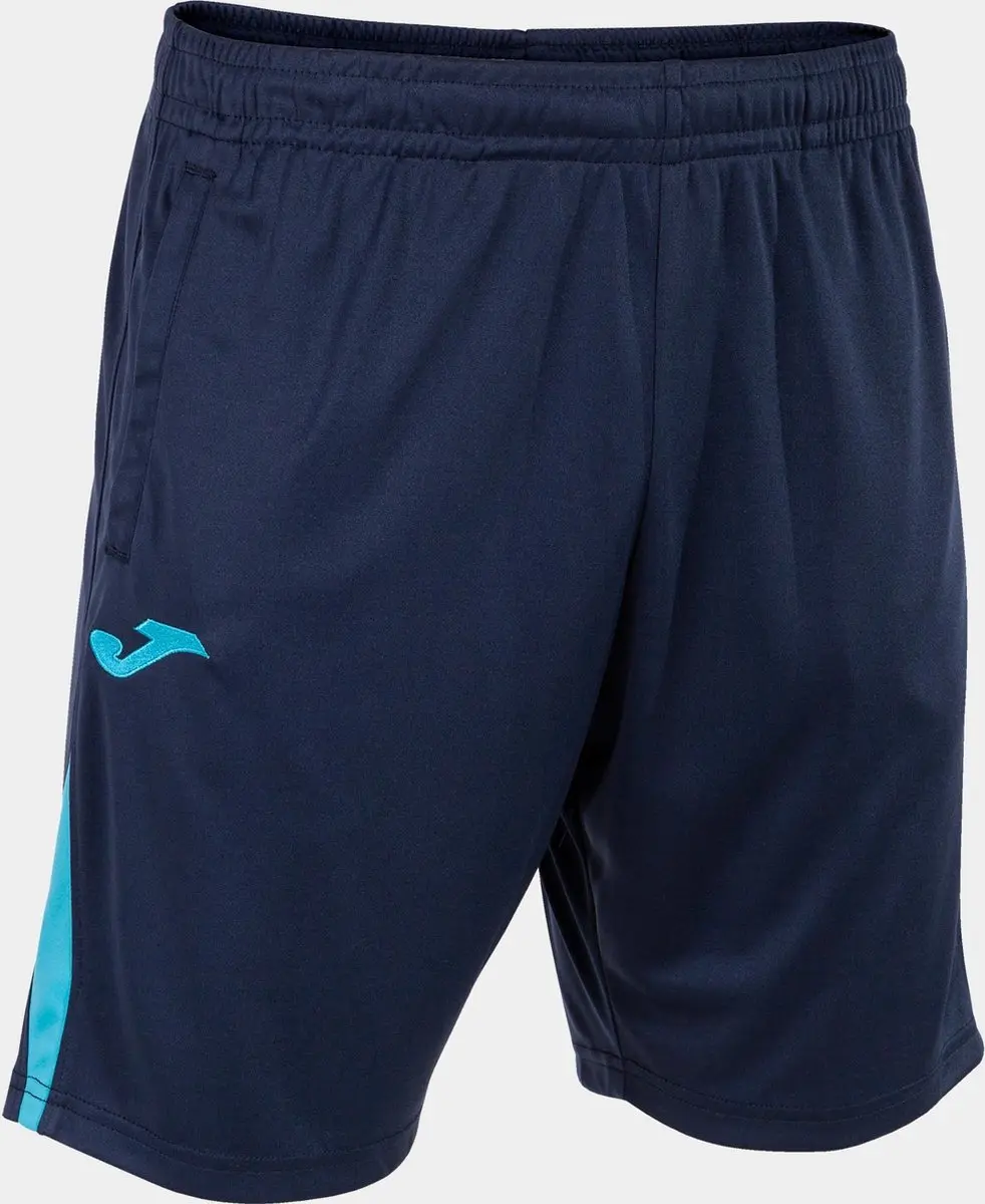 Joma Championship VII Korte Broek 2XL - Navy/Yellow - afbeelding 4 van 5