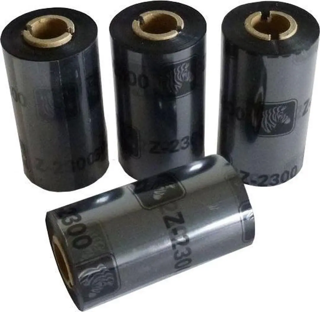 Zebra Wax 5319 Printerlint 2.24" - Zwart