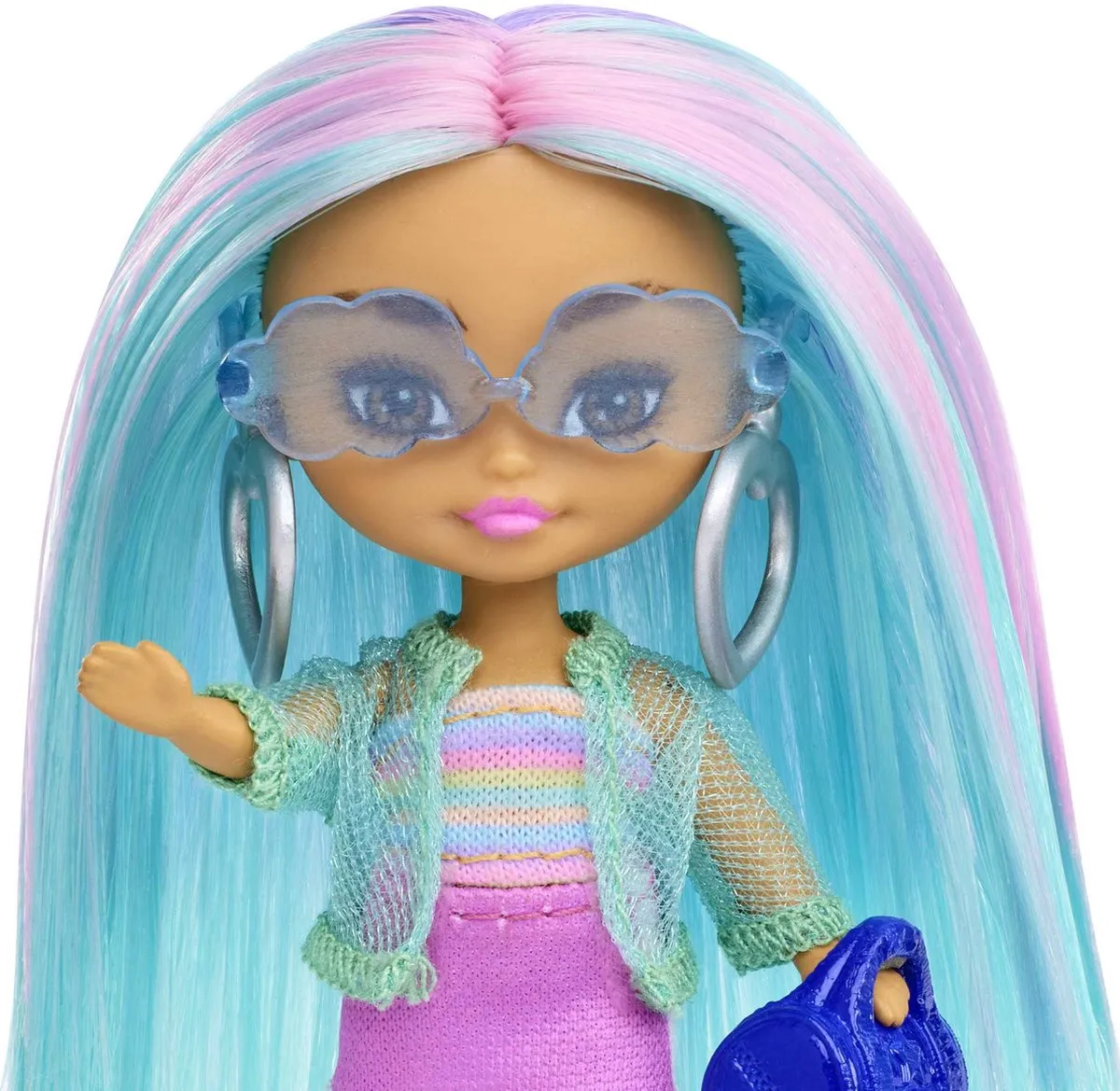 Barbie Extra Mini Mini's Pop Divers - 8.3 cm - afbeelding 5 van 6