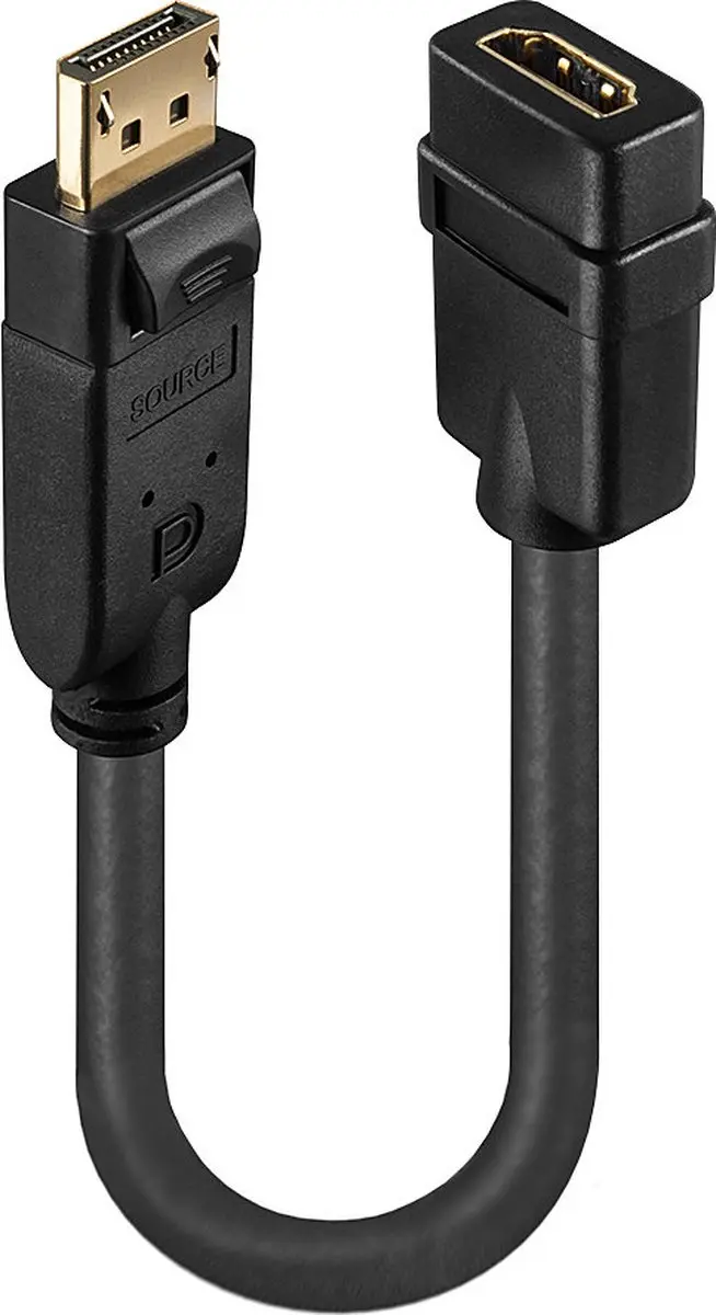 Lindy DisplayPort naar HDMI Adapter 0.15m