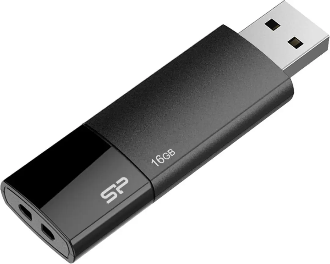 Silicon Power Ultima U05 USB-stick 16GB - Zwart - afbeelding 6 van 6