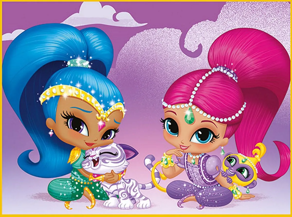 Clementoni Blokpuzzel Shimmer & Shine 12-delig - Multi