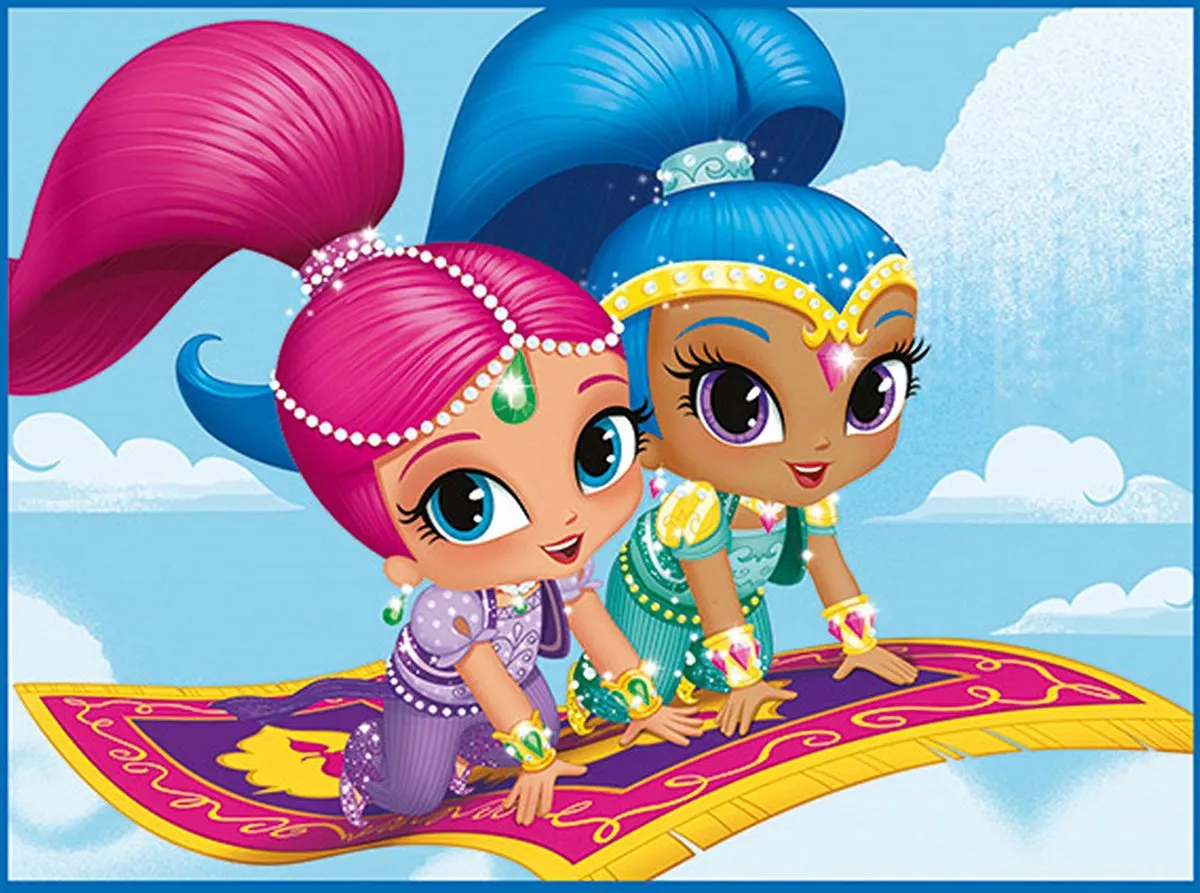 Clementoni Blokpuzzel Shimmer & Shine 12-delig - Multi - afbeelding 6 van 6