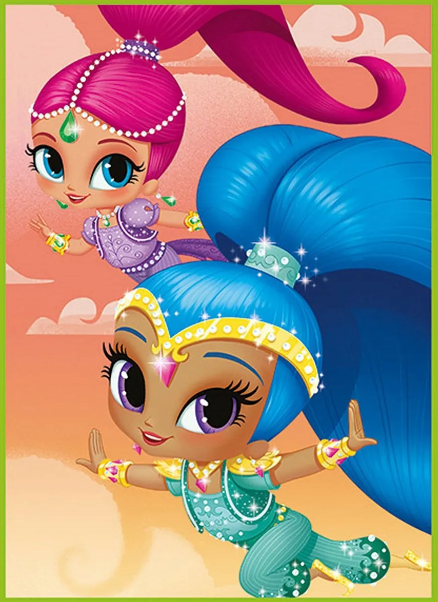 Clementoni Blokpuzzel Shimmer & Shine 12-delig - Multi