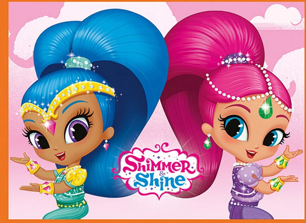 Clementoni Blokpuzzel Shimmer & Shine 12-delig - Multi