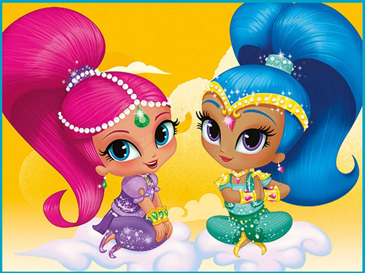 Clementoni Blokpuzzel Shimmer & Shine 12-delig