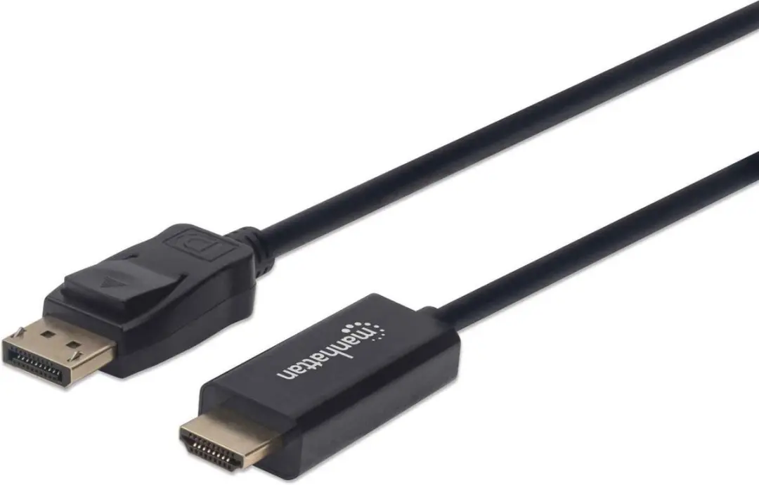 Manhattan 153201 DisplayPort naar HDMI Adapterkabel 1.80m - Zwart