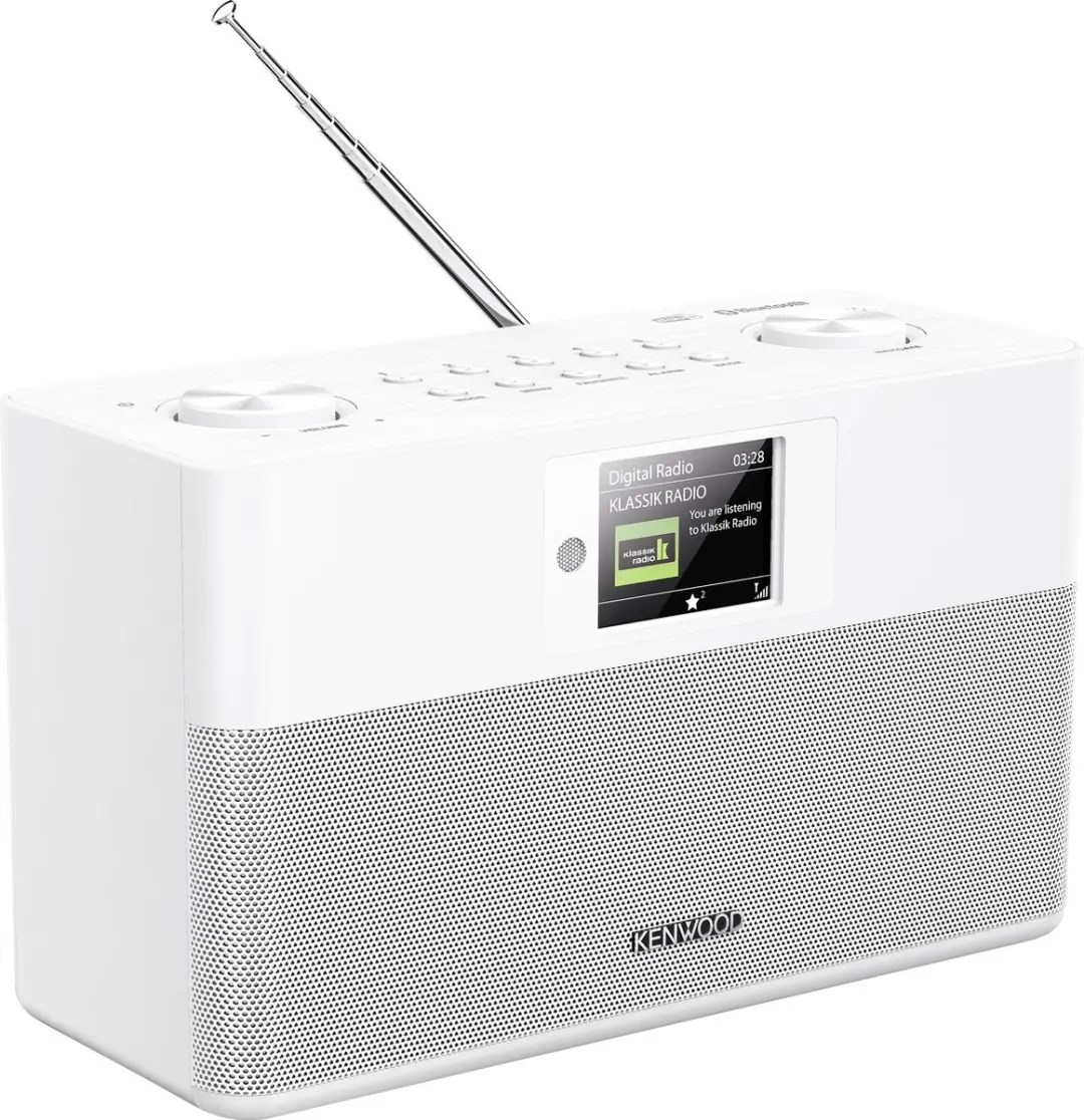 Kenwood CR-ST80DAB DAB+ Radio - Wit - afbeelding 2 van 6
