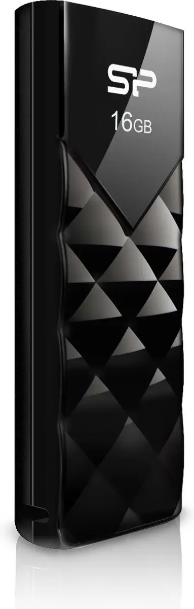 Silicon Power Ultima U03 USB-stick 32GB - Zwart - afbeelding 2 van 5