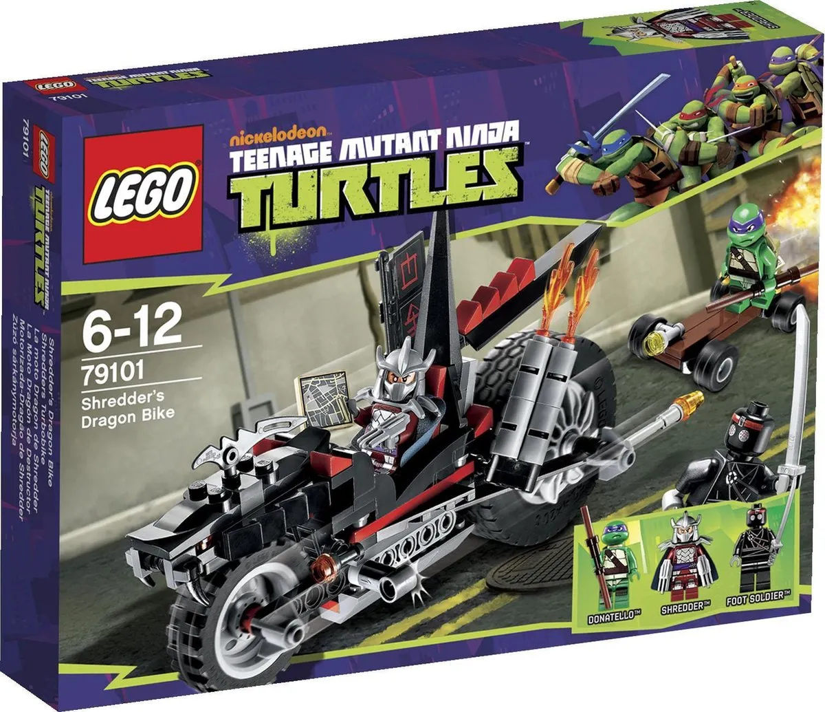 LEGO Turtles Shredder's Drakenmotor 79101
